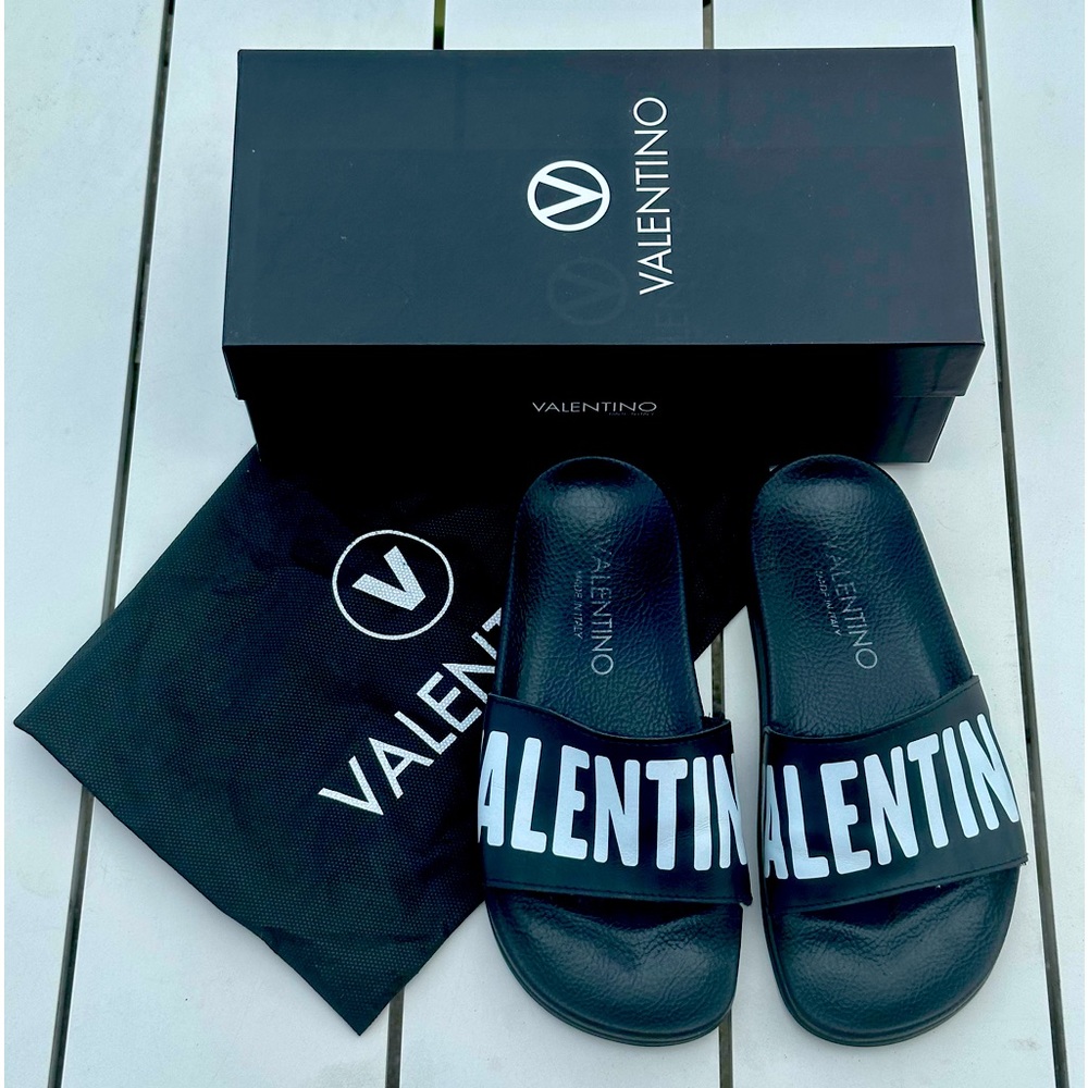 Valentino by Mario Valentino Gaia Pool Slides